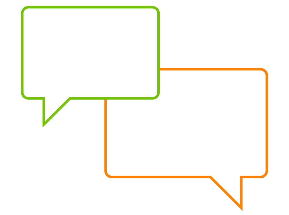 Conversation bubbles